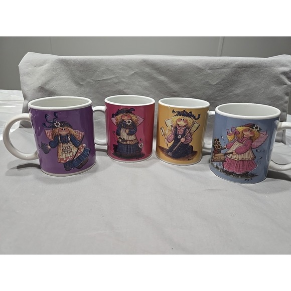 Mindy Cain Garden Mug Set Of 4 - Picture 2 of 7